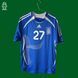 Grecja 2005-2006 wyjazdowa koszulka retro Adidas w rozmiarze M (53,5x71cm) z Georgios Samaras na plecach 4633 ZDJECIE 2