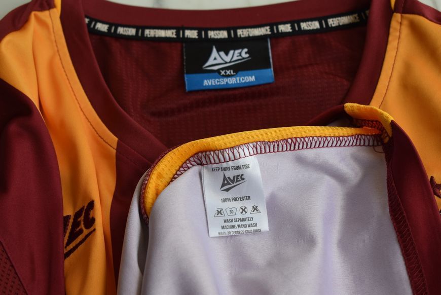 Bradford City 2017-2018 domowa koszulka Avec w rozmiarze XXL z Joel Grodowski na plecach 4832 ZDJECIE