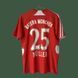 Bayern M&uuml;nchen 2008-2009 Adidas hjemmebanetr&oslash;je i st&oslash;rrelse YXL (48x67 cm) med Thomas M&uuml;ller p&aring; ryggen 5069 FOTO 1