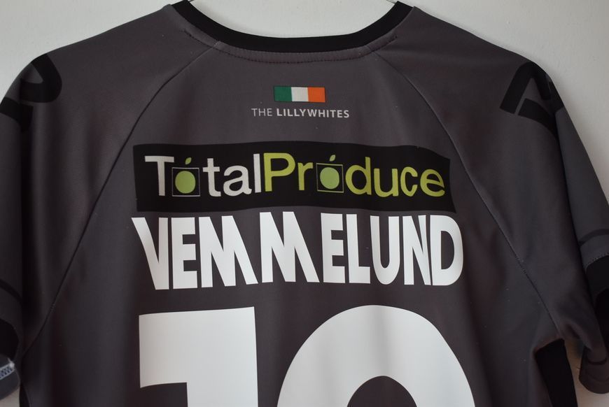 Dundalk 2019 wyjazdowa koszulka CX+ Sport w rozmiarze S z Niclas Vemmelund na plecach 4733 ZDJECIE