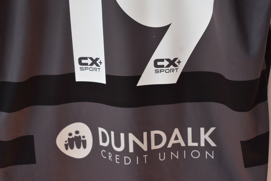 Dundalk 2019 wyjazdowa koszulka CX+ Sport w rozmiarze S z Niclas Vemmelund na plecach 4733 ZDJECIE