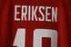 Danmark VM 2022 hjemmebanetr&oslash;je Hummel i st&oslash;rrelse XL med Christian Eriksen p&aring; ryggen 4879 FOTO 4