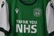 Hibernian 2020-2021 domowa koszulka Macron w rozmiarze L z Jackson Irvine na plecach 4835 ZDJECIE 5