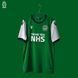 Hibernian 2020-2021 domowa koszulka Macron w rozmiarze L z Jackson Irvine na plecach 4835 ZDJECIE 2