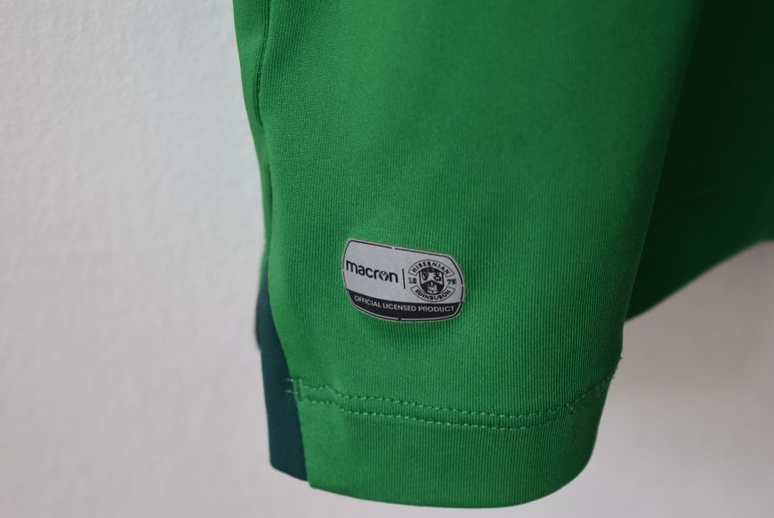 Hibernian 2020-2021 domowa koszulka Macron w rozmiarze L z Jackson Irvine na plecach 4835 ZDJECIE