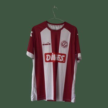 Tokat Spor Kul&uuml;b&uuml; 2020-2021 Diadora hjemmebanetr&oslash;je i st&oslash;rrelse L 5076 FOTO