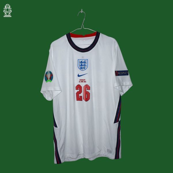 England EURO 2020 home shirt Nike in size XL with Jude Bellingham on the back 4979 PHOTO