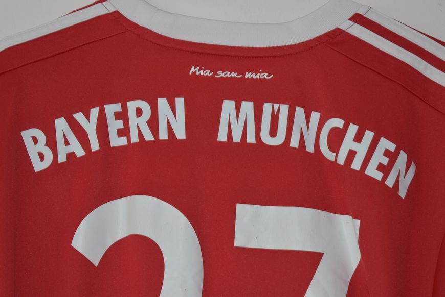 Bayern Monachium 2017-2018 domowa koszulka Adidas w rozmiarze L z David Alaba na plecach 5028 ZDJECIE