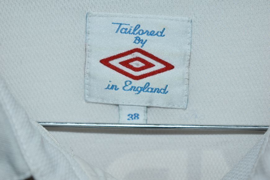 England VM 2010 hjemmetr&oslash;je retro Umbro i st&oslash;rrelse M (38) med Frank Lampard p&aring; ryggen 4637 FOTO