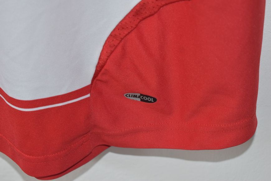 Bayern Monachium 2007-2008 domowa koszulka Adidas w rozmiarze M z Luca Toni na plecach 5029 ZDJECIE