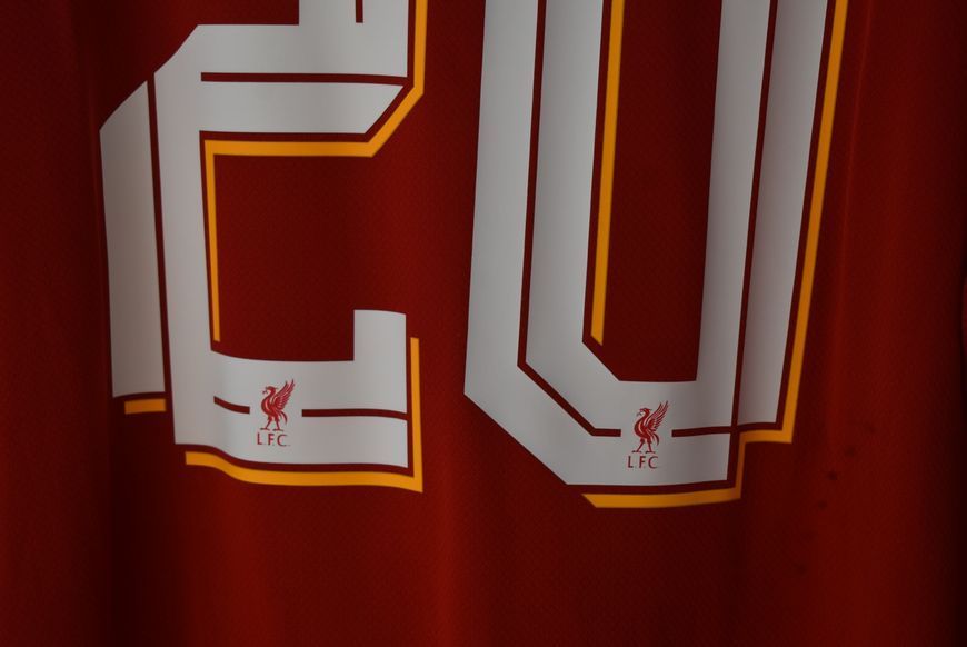 Liverpool 2023-2024 hjemmebanetr&oslash;je Nike str. XXXL med Diogo Jota 4886 FOTO