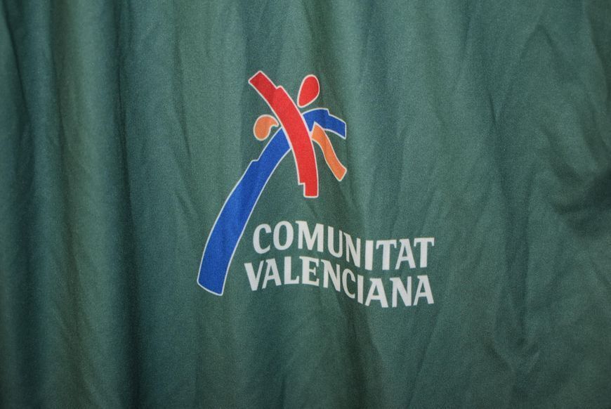 Levante UD 2012-2013 udebanetr&oslash;je med lange &aelig;rmer Kelme i st&oslash;rrelse L med Obafemi Martins p&aring; ryggen 4794 FOTO