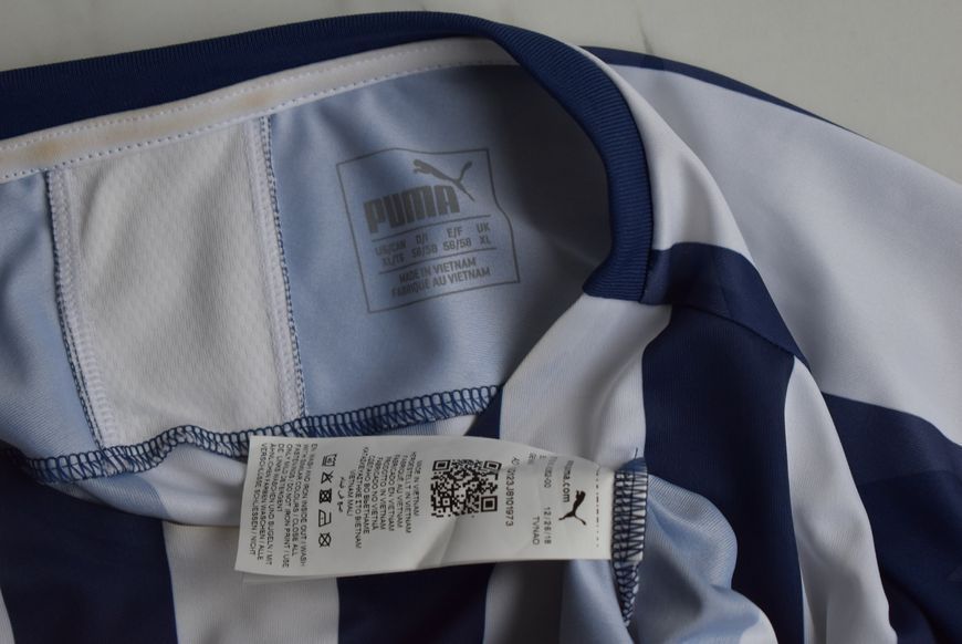 West Bromwich Albion 2019-2020 Puma hjemmebanetr&oslash;je i st&oslash;rrelse XL med Morgan Rogers p&aring; ryggen 5079 FOTO