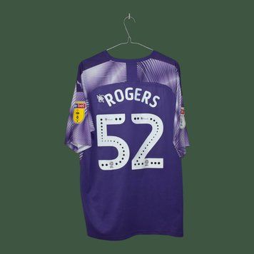 West Bromwich Albion 2019-2020 Puma third shirt in size XL with Morgan Rogers on the back 5080 PHOTO