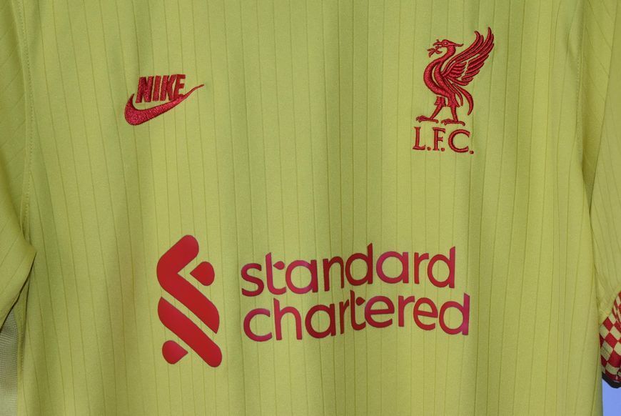 Liverpool 2021-2022 third Nike shirt in size L with Diogo Jota on the back 4696 PHOTO